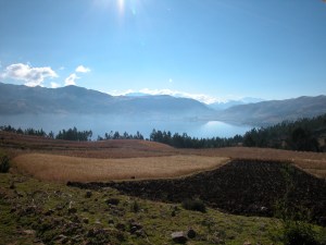 Human modification of the landscape in the Andes (Peru)