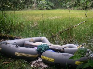 Coring platform ready to launch on Lake Pindo