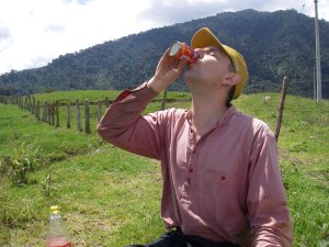 William enjoys field food.