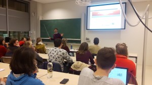 Me teaching human impacts on environmental change...